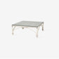 Lucy Mod Ottoman/Coffee Table Off White