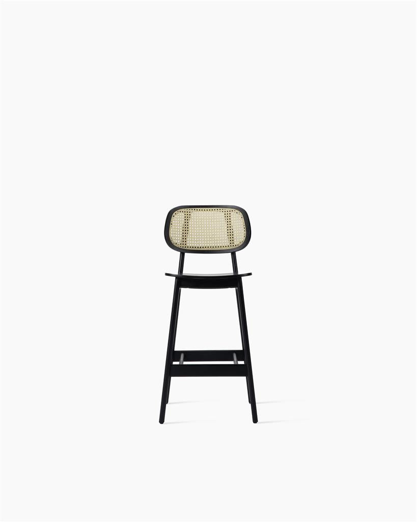 Titus Counter Stool Black Stained Oak