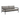 Jack Outdoor Sofa – Varnished Teak – Zwart – Mocha Stoffering – 2+ Zits – 180 x 90 x 74 cm – Ethnicraft