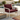 Jack outdoor lounge chair cushion set - Burgundy fabric - Ethnicraft - Design-Master