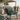 Zahara outdoor cushion - Aqua - lumbar - Ethnicraft - Design-Master