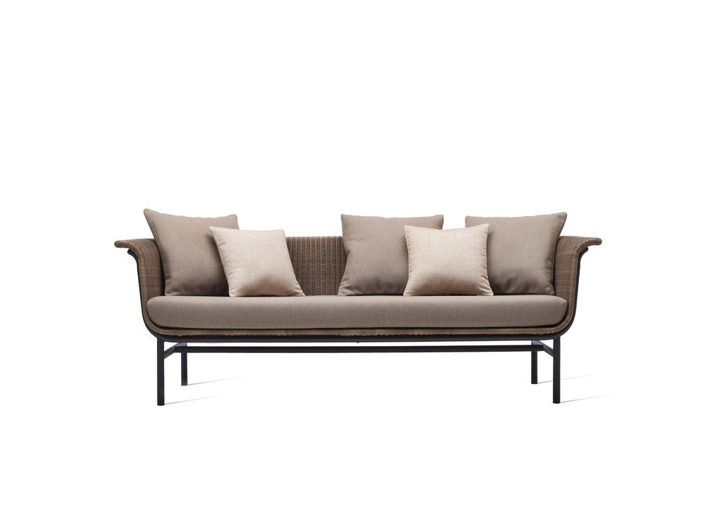 Wicked Lounge Sofa 3S Black/Taupe - Vincent Sheppard