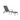 Qt Relaxzetel met teak armleuningen en voetbank - lounge chair - 65x135xH33/48cm & 54x51xH33cm - Royal Botania