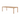 Jack outdoor dining table - teak - rectangular 250x100x76 - Ethnicraft