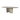 Canyon outdoor dining table - varnished concrete - Light Grey - oval 230x115x76 - Ethnicraft