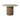 Roller Max outdoor dining table - varnished concrete top - reclaimed teak base - Light Grey - round 125x125x76 - Ethnicraft