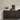 Tabwa sideboard - varnished teak - off black - 3 doors 150x45x85 - Ethnicraft