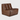 N701 modular sofa - Chestnut leather - 1 seater - 80x91x76 - Ethnicraft - Design-Master
