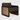 Panel lounge chair - varnished teak - dark brown - rattan Roasted - Grey linen - 74x82x72 - Ethnicraft - Design-Master