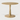 Torsion dining table - varnished oak - round - low height - 90x90x69 - Ethnicraft - Design-Master