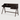 Flow desk - varnished mahogany - rose brown - 2 drawers - rectangular - 140x55x96 - Ethnicraft - Design-Master