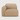 Bulky modular sofa - Light Sepia fabric - end seater with R arm - 95x95x75 - Ethnicraft - Design-Master