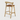 Bok counter stool - varnished oak - Cognac leather - 50x50x93 - Ethnicraft - Design-Master