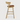 Bok counter stool - varnished oak - Cognac leather - 50x50x93 - Ethnicraft - Design-Master