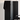 Chopped room divider - varnished mahogany - black 150x3x181 - Ethnicraft