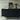 Stairs sideboard - varnished oak - black - 4 doors 200x46x80 - Ethnicraft