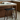 Osso counter stool - varnished teak - brown - Black leather 57x33x69 - Ethnicraft