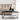 Thin coffee table - varnished oak - black - rectangular 120x70x30 - Ethnicraft