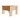 New England Lage Tafel/Footrest Teak - 56x56xH40cm - Royal Botania