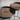 Slice tray - mirror - Bronze - round - L 61x61x4 - Ethnicraft