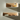 Wall shelf - varnished oak - black 210x22x5 - Ethnicraft