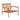 Jack outdoor lounge chair frame - teak 76x90x74 - Ethnicraft
