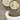 Organic tray - glass - Mist Gold - round - S 48x48x4 - Ethnicraft