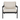 Jack outdoor lounge chair - varnished teak - black - Natural fabric 76x90x74 - Ethnicraft