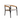 Jive low dining stoel - Alu frame, teak rugleuning, gevlochten olefin zit - 60x66xH37/66cm - lounge chair - Royal Botania