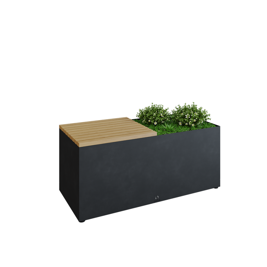 Herb Garden Bench Black - OFYR