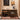 Oscar drawer unit - varnished teak - black - 1 drawer - with keylock 50x56x61 - Ethnicraft