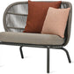 Kodo Lounge Chair - Fossil Grey Quick Ship Set Carbon Beige (incl. kussens) - Vincent Sheppard