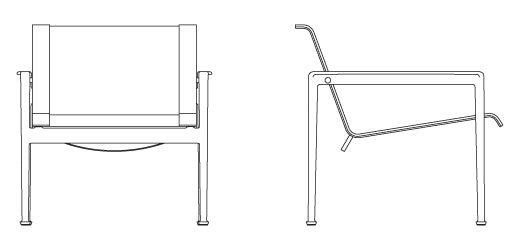 Schultz 1966 collection - Lounge chair - Outdoor - Knoll