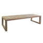 Mason low dining tafel 300x110x69cm - teak - Max & Luuk