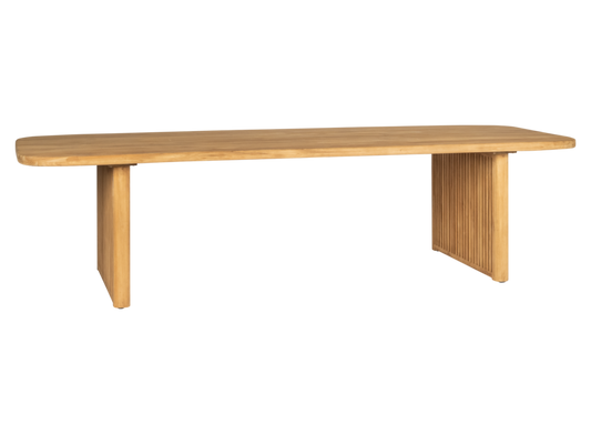 Chester tafel 300x110x76cm - teak finish - Max & Luuk