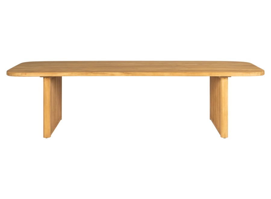 Chester tafel 300x110x76cm - teak finish - Max & Luuk