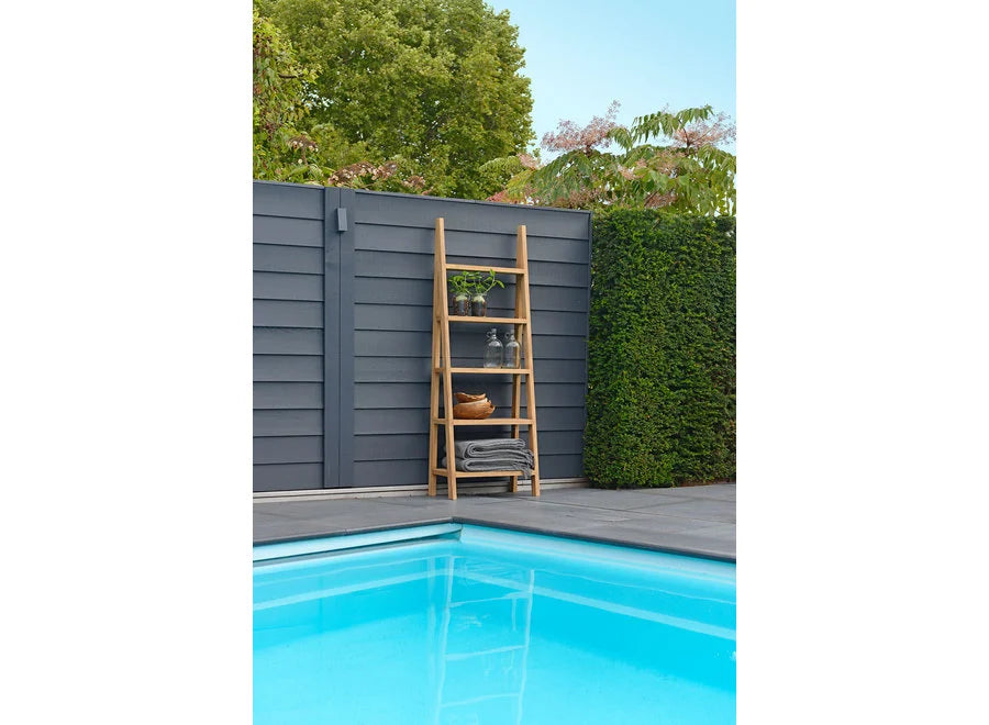 Puck rek hoog 64x38x182cm - teak - Max & Luuk