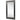 Mirror Bold Rectangular Large - grote rechthoekige spiegel L100xB8xH196cm Black Mat - Gommaire