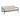 Jack outdoor sofa - varnished teak - black - Natural fabric - 2+ seater 180x90x74 - Ethnicraft