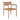 Jack outdoor dining chair frame - teak 53x60x81 - Ethnicraft