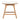 Osso outdoor stool - teak - Off White fabric 50x33x51 - Ethnicraft