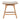 Osso outdoor stool - teak - Natural fabric 50x33x51 - Ethnicraft