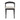 Bok outdoor dining chair - varnished teak - black - Natural fabric 50x54x76 - Ethnicraft