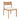 Jack outdoor dining chair - teak - Off White fabric 53x60x81 - Ethnicraft