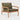 Jack outdoor lounge chair - teak - Green fabric - Ethnicraft - Design-Master