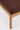 Jack outdoor footstool - teak - Burgundy fabric - Ethnicraft - Design-Master