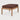 Jack outdoor footstool - teak - Burgundy fabric - Ethnicraft - Design-Master