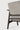 Aspekt lounge chair - varnished teak - dark brown - Warm Ash Eco fabric - 67x78x72 - Ethnicraft - Design-Master