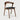 Bok dining chair - varnished teak - brown - Black leather - 50x54x76 - Ethnicraft - Design-Master