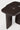 Brutalist side table - varnished mahogany - rose brown - rectangular - 60x40x45 - Ethnicraft - Design-Master